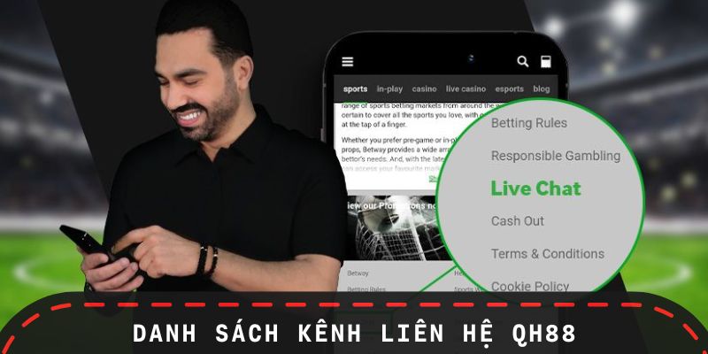 Tổng hợp các kênh liên hệ đến nhà cái để được hỗ trợ